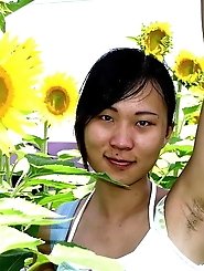 Fiery chinese female is getting naked