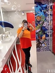 Good-looking asian dames are playing themselves