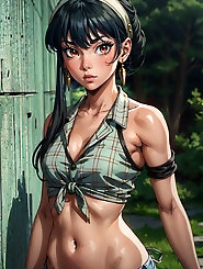 Overweight Asian mature women are removing their undergarments