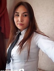 Molten teacher attempts on spectacular lingerie on camera